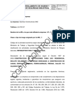 SST - GC.OTR.07 Reglamento de Higiene y Seguridad Industrial