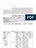 Nursing Care Plan: Group 4-Open Wound Head Injury After Debris Fall