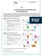 TP 01 Onduleur Monophase