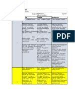 My Learning Plan: Teacher: Subject: - Personal Development