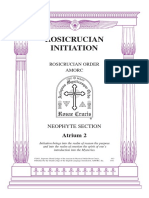 Rosicrucian Initiation: Atrium 2