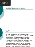 Mobile Network Systems: Soran A. Amin