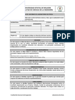 Formato - Informe de Laboratorio Física