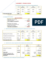 L1 - Assignment 1 - Process Costing