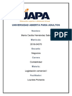 Tarea VI Legislacion Comercial