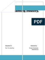 CRM:Banking Industry.: Submitted To: Submitted By: Prof. Nivedita Roy Nishant Mendiratta 09BS0001463