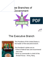 Three Branches of Government: Lesson 2