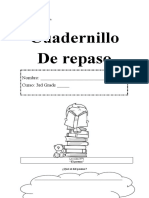 3° - Lenguaje - Cuadernillo de Repaso