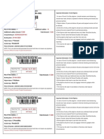 TTD Special Entry Darshan Receipt