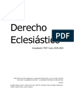 TEST Eclesiástico 2020