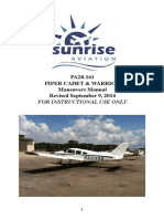 PA28-161 Piper Cadet & Warrior Maneuvers Manual Revised September 9, 2014