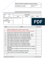 Procedimento para Ligação Linha Alta Tensão