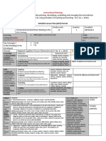 Detailed Lesson Plan (DLP) Format: Instructional Planning