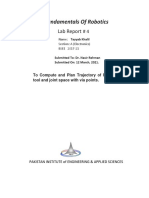 Fundamentals of Robotics: Lab Report