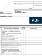 Formato Sst-Inspección Ergonómica de Puestos de Trabajo Con Videoterminal