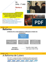 7° Ano Reforma Protestante