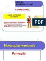 7° Ano Monarquias Nacionais