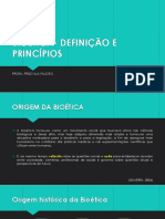 Tudo Sebre BIOÉTICA - DEFINIÇÃO E PRINCÍPIOS