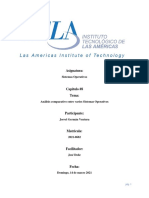 Analisis Comparativo Entre Varios S.O.