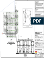 Diesel Generator Room Roof Slab Formwork Layout: General Arrangement Drawing