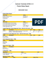 Cat Electronic Technician 2019A v1.0 Product Status Report