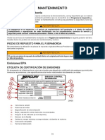 Mantenimiento Mercury 25 - 30CV - 4T