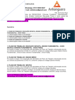 Relatório Plano de Trabalho de Estágio Pedagogia - Reformulação Devido À Pandemia Covid-19