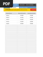 Planilha de Formacao de Precos para Servicos 4.0 - DeMO