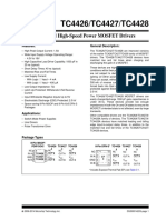 TC4426/TC4427/TC4428: 1.5A Dual High-Speed Power MOSFET Drivers