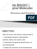 Biological Molecules - For K-12 Training