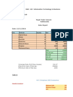 MAS 120-Information Technology in Business: Month:October Minimum Calls: 150 Minimum Charge: 200 Vat: 13%