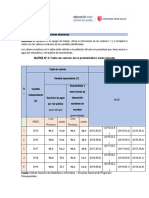 Matriz 3 Tabla de Valores de La Problemática Seleccionada