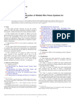 Design and Construction of Welded Wire Fence Systems For Security Purposes