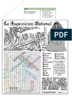 Crucigrama de 2do Historia - Inquisición