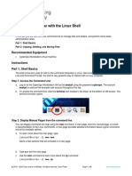 4.2.7 Lab - Getting Familiar With The Linux Shell