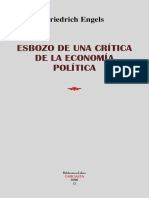 Esbozo de Una Critica de La Economia PoliticaENGELS