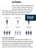 2.3 Leadership Styles - International Business Management Institute