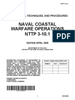 Naval Coastal Warfare Operations NTTP 3-10.1: Navy Tactics, Techniques, and Procedures