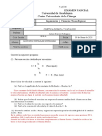 Examen de Cinetica