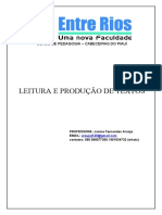 Apostila Leitura e Produção Textual