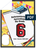 Cuadernillo Remedial Sexto Grado 2020-2021