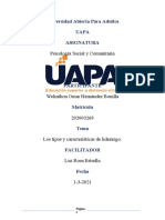 Tarea 7 de Psicologia Social y Comunitaria