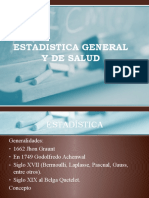 Estadistica de Salud I...