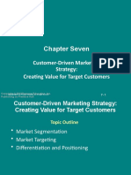 10 - Ch-7-Customer Driven Market Strategy Creating Value For Target Cust