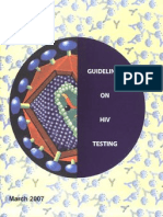 Guildelines For Hiv Testing Naco