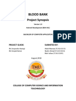 Blood Bank Synopsis