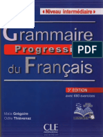 P 1-56 Grammaire Progressive Du Francais 680 Exercices Niveau Intermediare