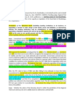 Salud Vs Central Bank