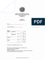 P6 Maths SA2 2020 Henry Park Exam Papers