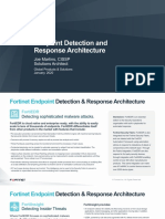 Endpoint Detection and Response Architecture: Joe Martins, CISSP Solutions Architect